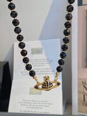 Vivienne Westwood Black & Gold Choker